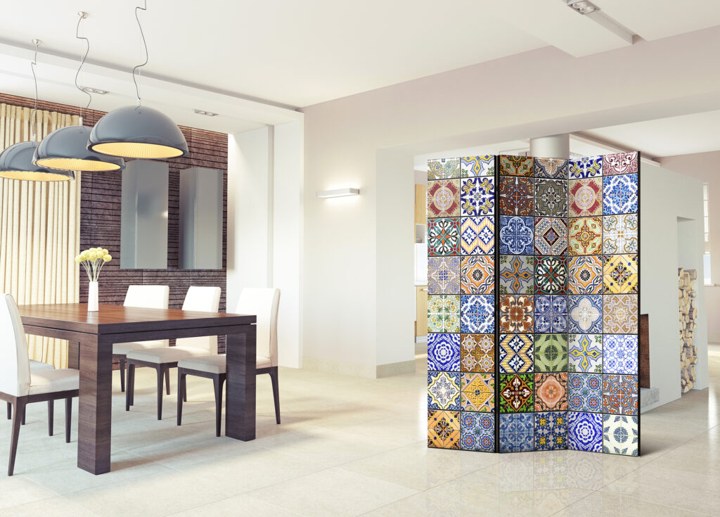 Vouwscherm - Colorful Mosaic [Room Dividers] - Afbeelding 2