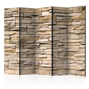 Vouwscherm - Decorative Stone II [Room Dividers]