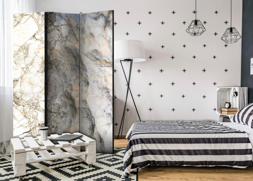 Vouwscherm - Marble Mystery [Room Dividers] - Afbeelding 2