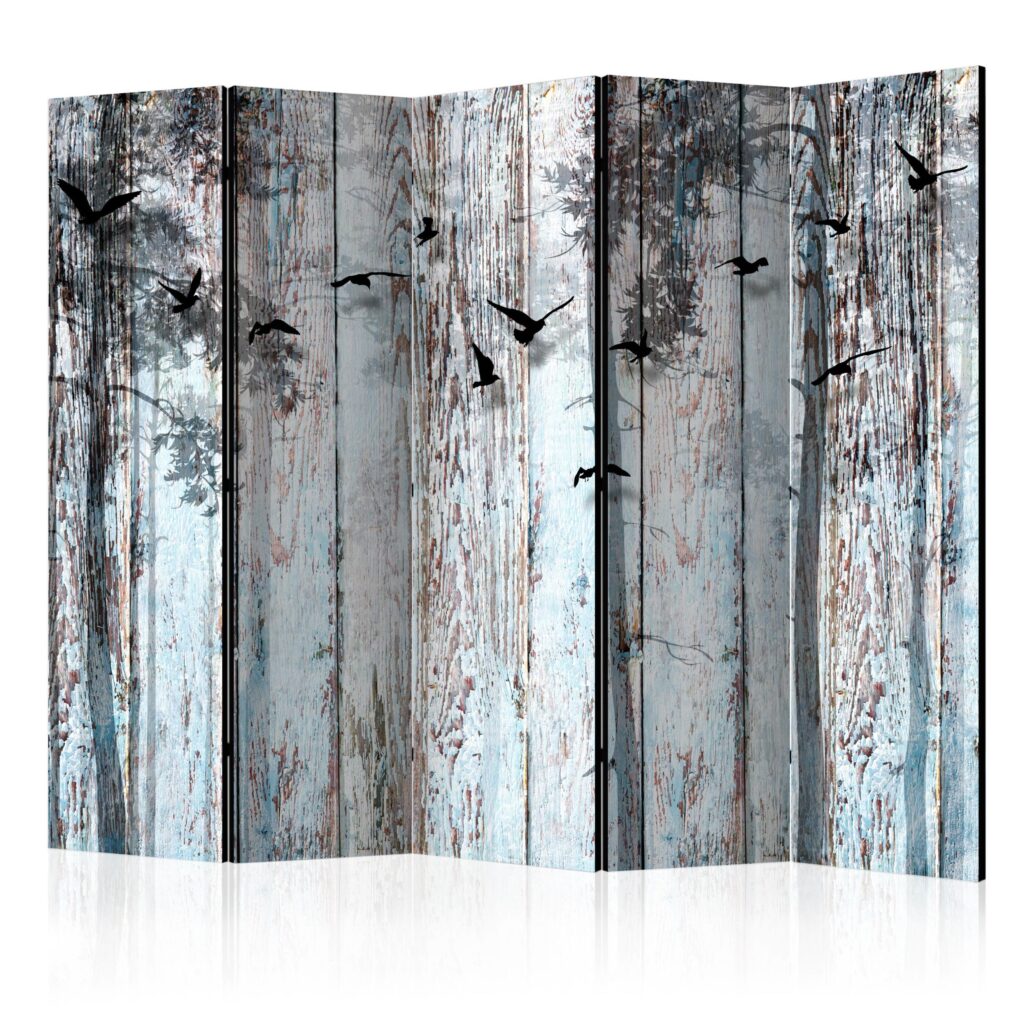 Vouwscherm - Rustic Boards II [Room Dividers]