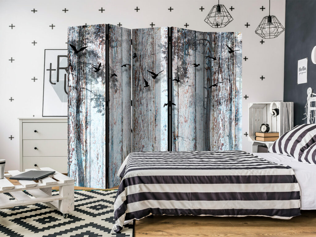 Vouwscherm - Rustic Boards II [Room Dividers] - Afbeelding 2