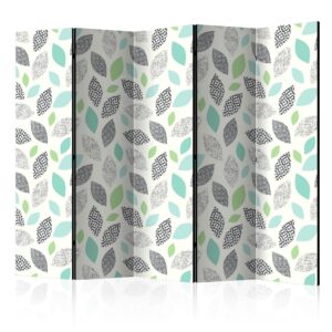 Vouwscherm - Patterned Leaves II [Room Dividers]
