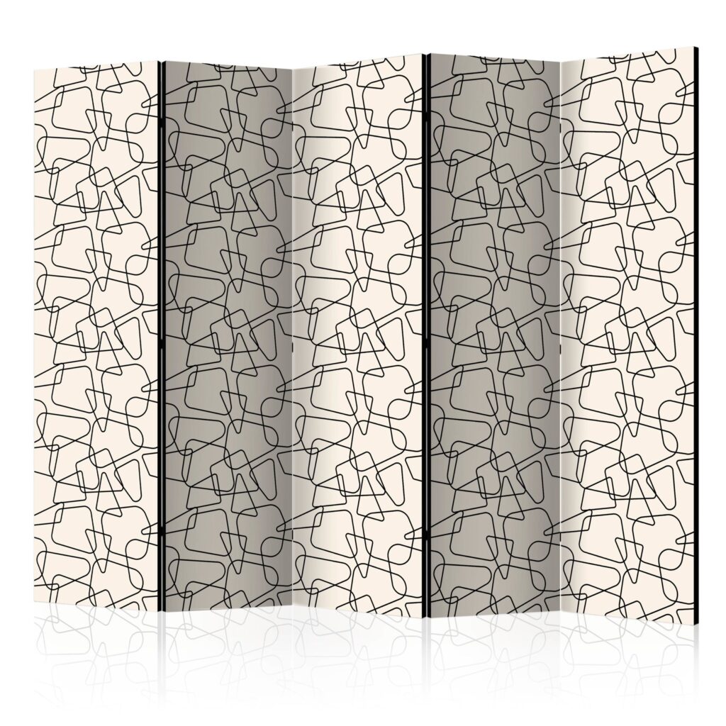 Vouwscherm - Rounded Geometry II [Room Dividers]