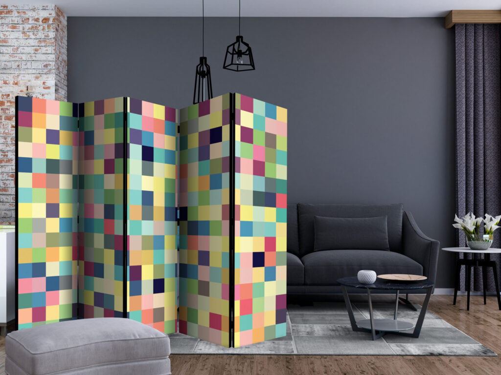 Vouwscherm - Millions of colors II [Room Dividers] - Afbeelding 2