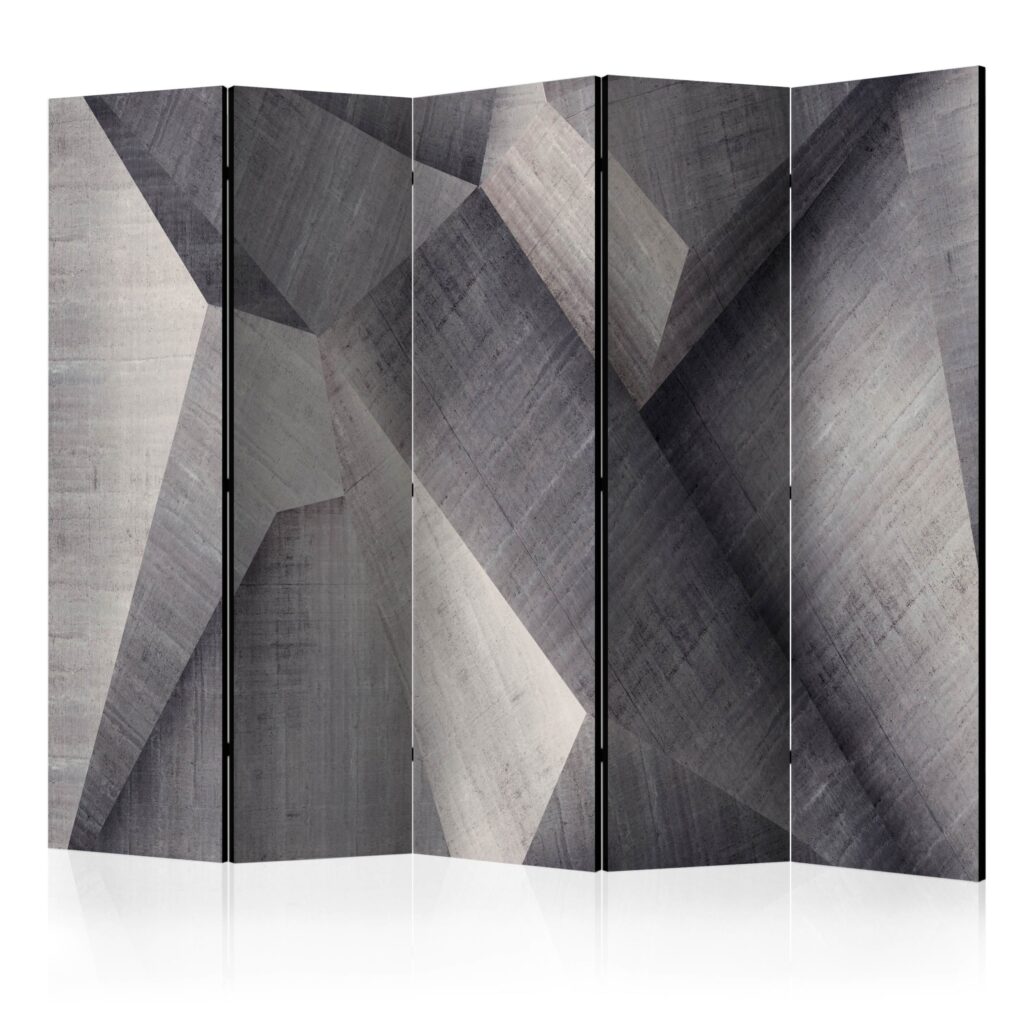 Vouwscherm - Abstract concrete blocks II [Room Dividers]