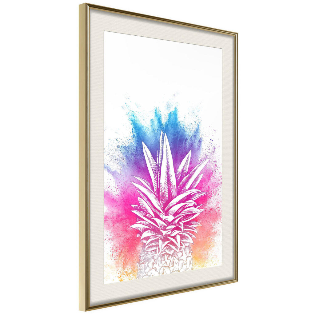 Rainbow Pineapple Crown - Afbeelding 2