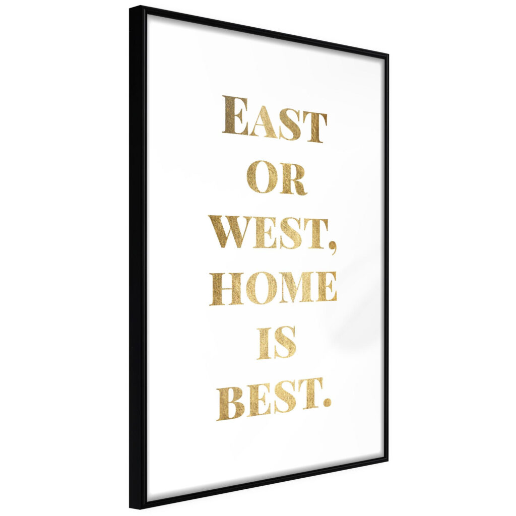 Home Is Best (Gold)