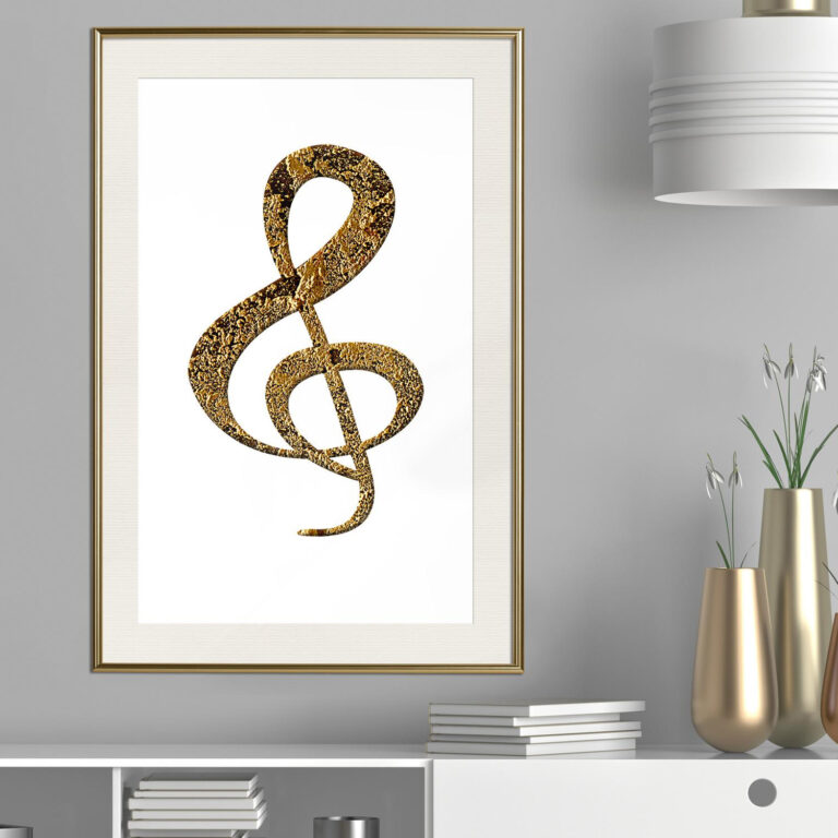 Golden Treble Clef