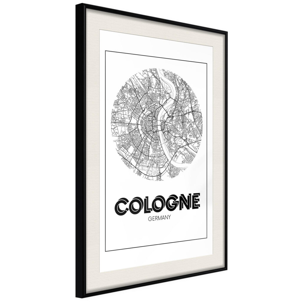 City Map: Cologne (Round) - Afbeelding 2