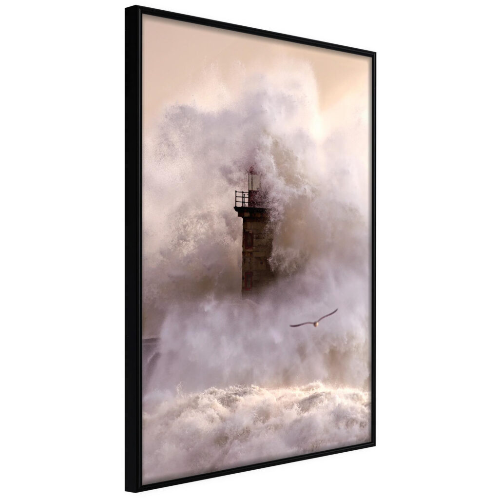 Lighthouse During a Storm