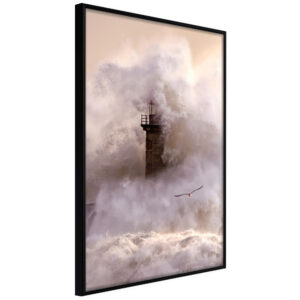 Lighthouse During a Storm