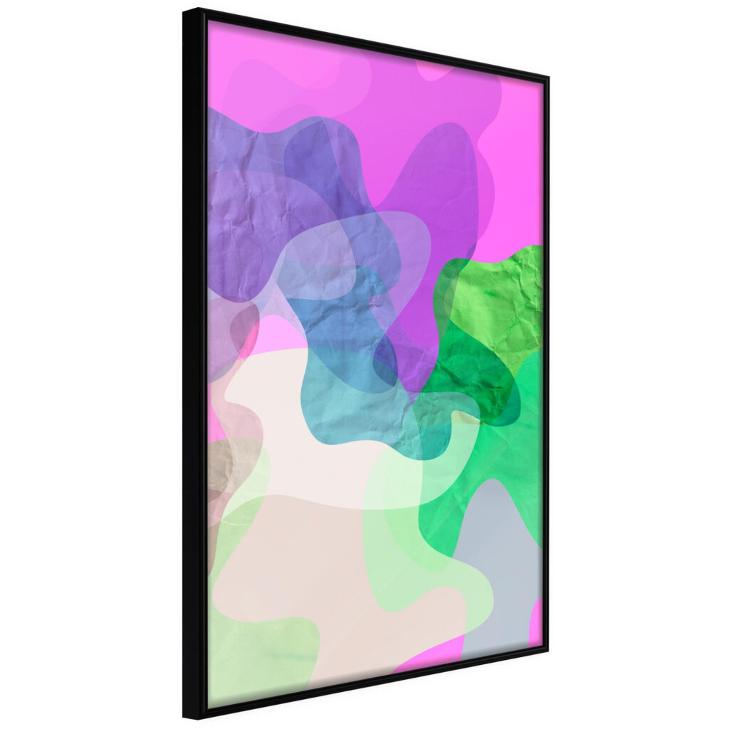 Colourful Camouflage (Pink)