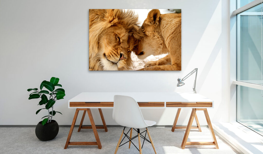 Schilderij - Love's Secret - Afbeelding 2