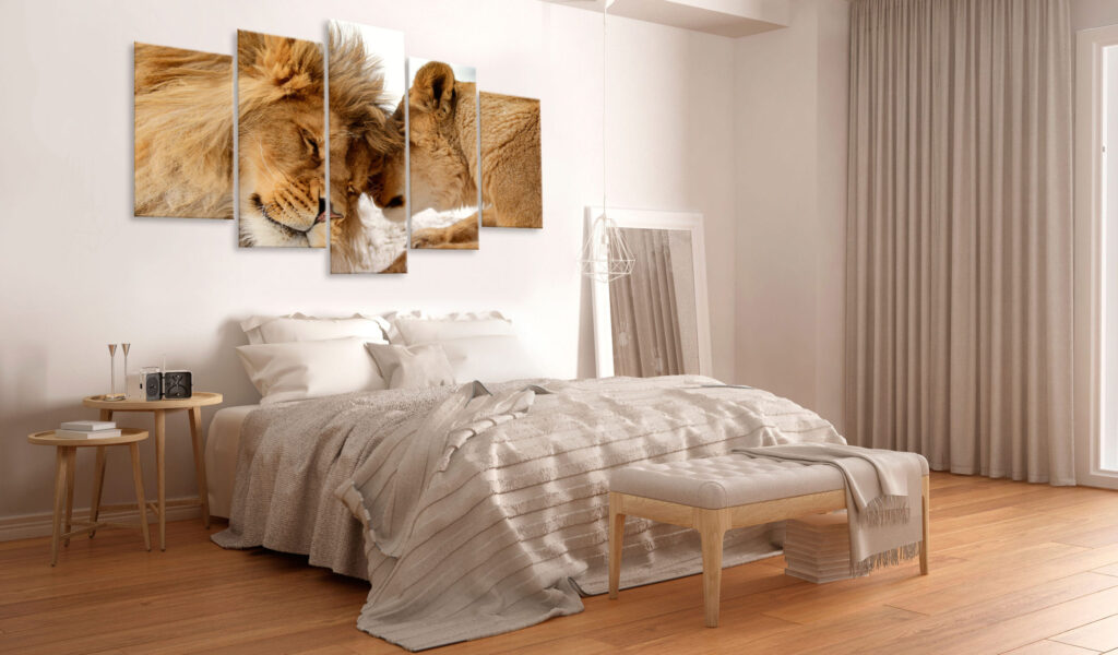 Schilderij - Wild Love - Afbeelding 2