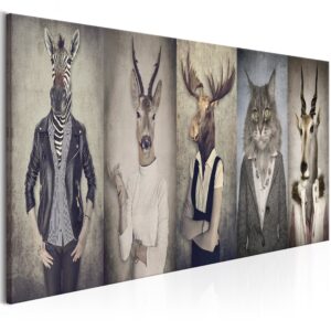 Schilderij - Animal Masks