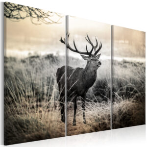 Schilderij - Dangerous Horns I