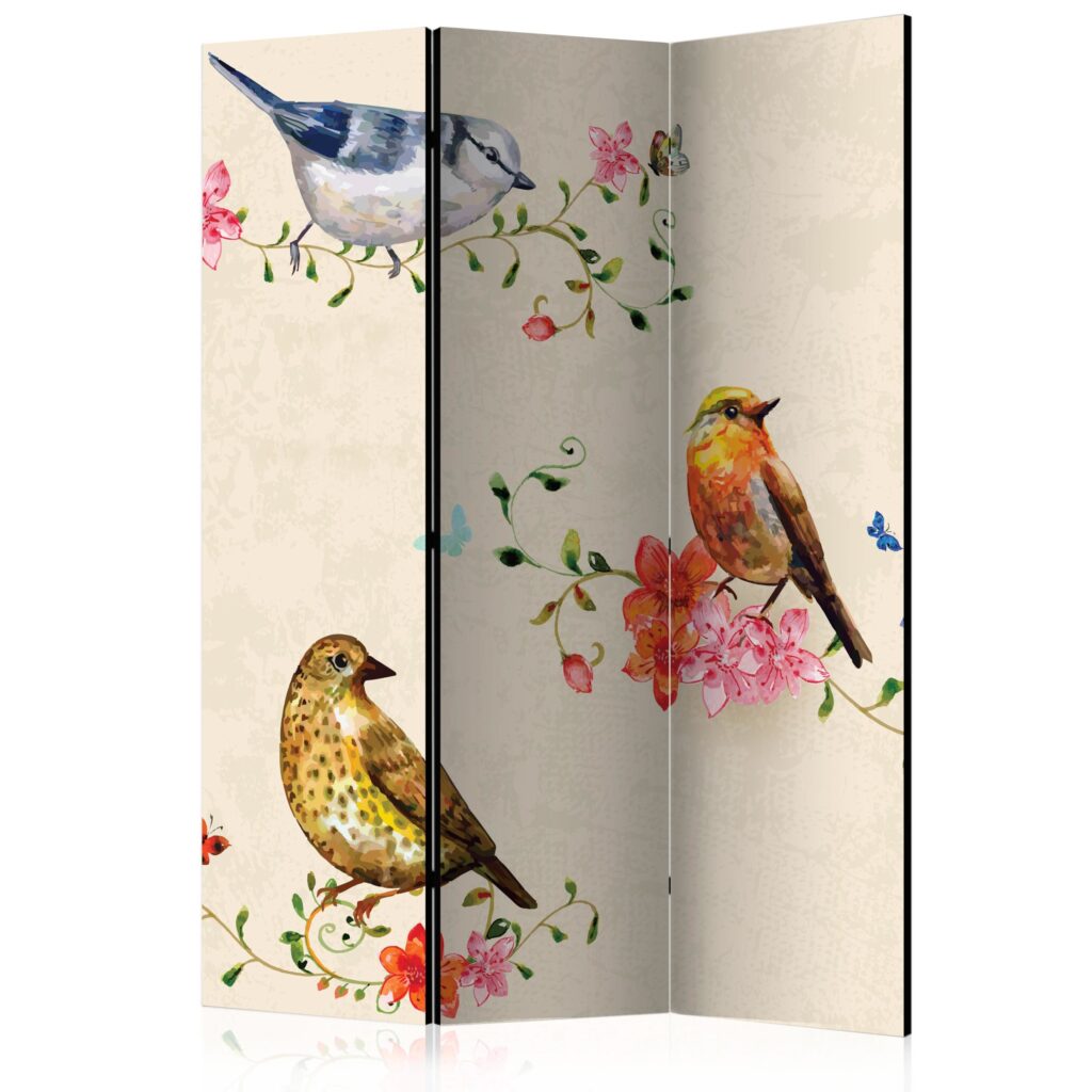 Vouwscherm - Bird Song [Room Dividers]