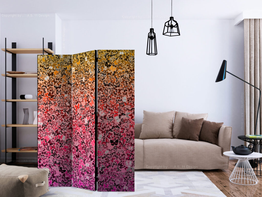Vouwscherm - The language of butterflies [Room Dividers] - Afbeelding 2