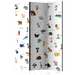 Vouwscherm - animals (for children) [Room Dividers]