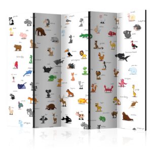 Vouwscherm - animals (for children) II [Room Dividers]