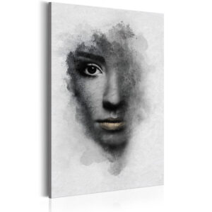 Schilderij - Grey Portrait