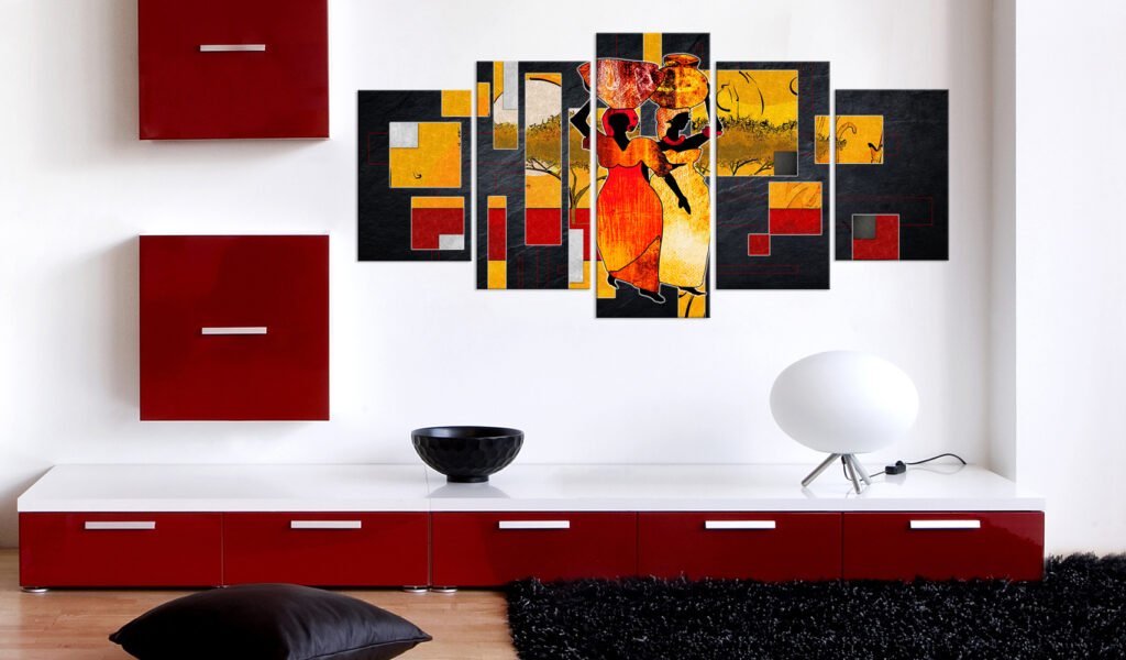Schilderij - Desert Walk - Afbeelding 2