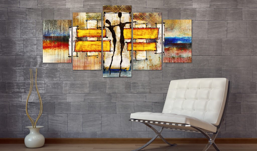 Schilderij - Solar Tango - Afbeelding 2