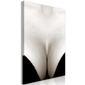 Schilderij - Cleavage (1 Part) Vertical
