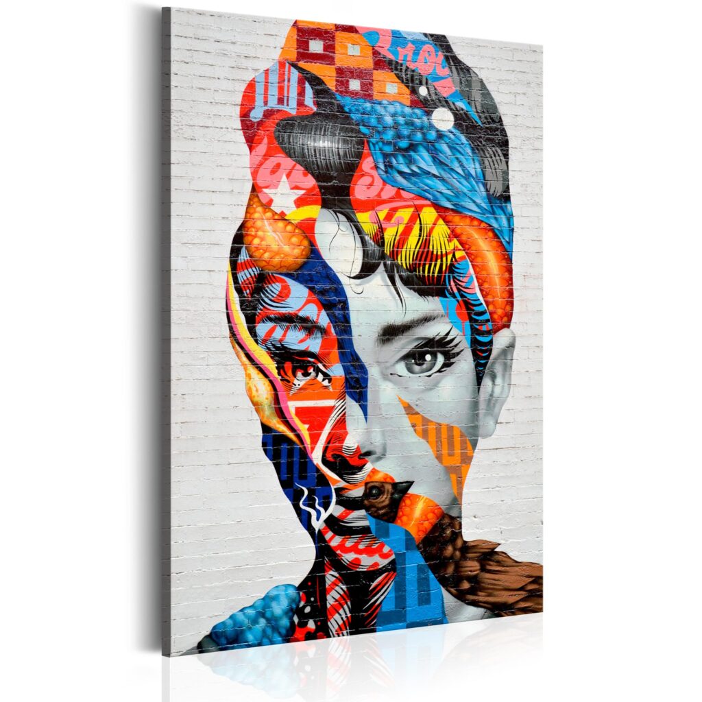 Schilderij - Liberated Woman