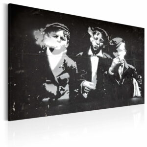 Schilderij - Street Gang (Retro style)