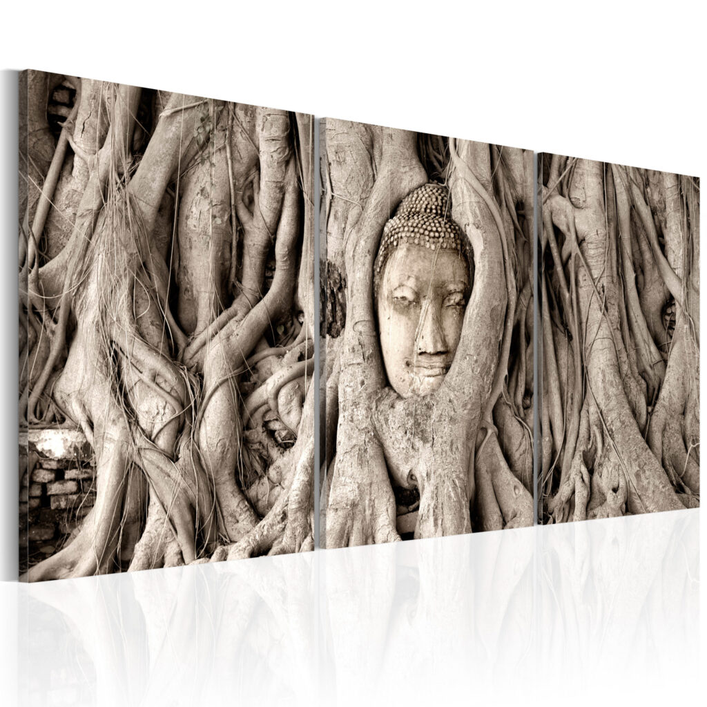 Schilderij - Meditation's Tree