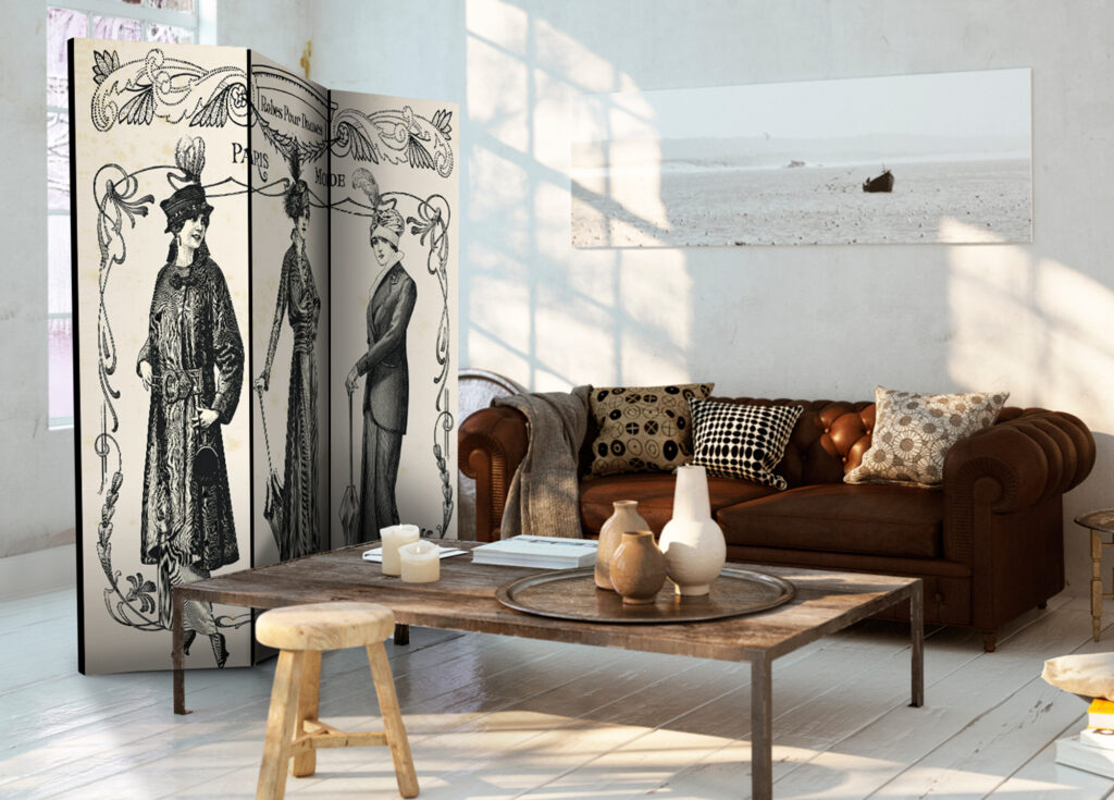 Vouwscherm - Dress 1914 [Room Dividers] - Afbeelding 2