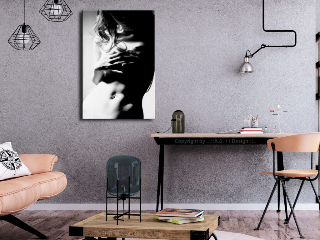 Schilderij - Perfect Waist (1 Part) Vertical - Afbeelding 2