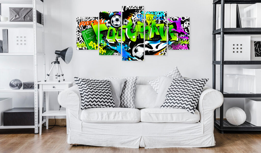 Schilderij - Sports Games - Afbeelding 2