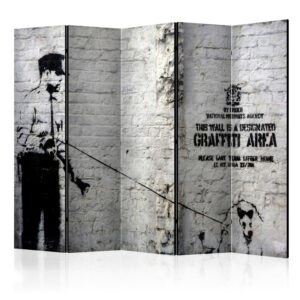 Vouwscherm - Graffiti Area [Room Dividers]