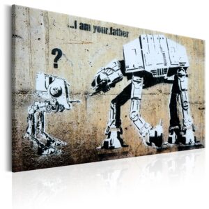 Schilderij - I Am Your Father by Banksy