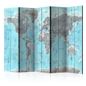 Vouwscherm - Wooden Travels [Room Dividers]