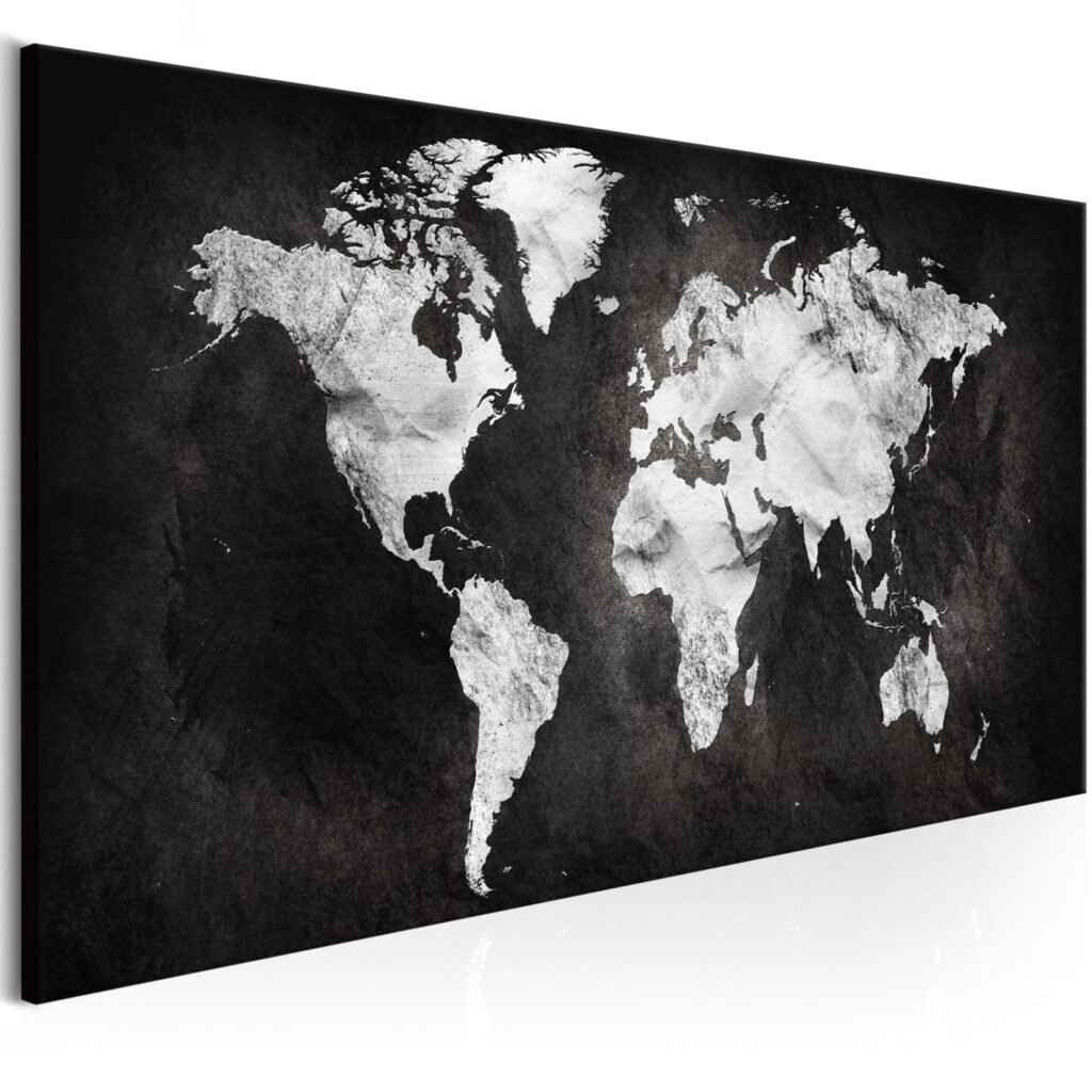 Schilderij - Two-coloured World