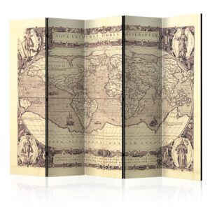 Vouwscherm - Nova Universi Orbis Descriptio  [Room Dividers]