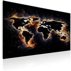 Schilderij - Fiery World