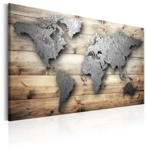 Schilderij - Silver World