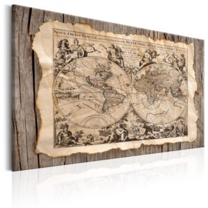 Schilderij - The Map of the Past