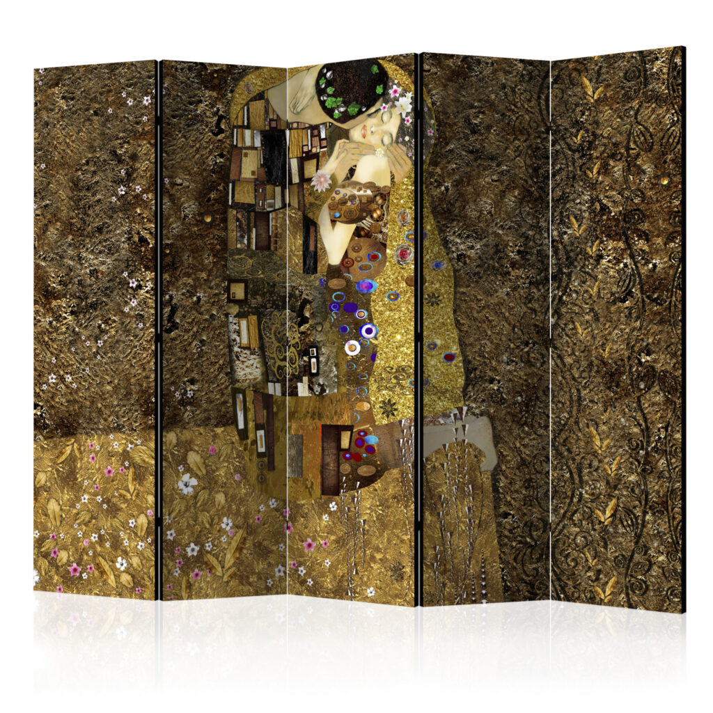 Vouwscherm - Golden Kiss II [Room Dividers]