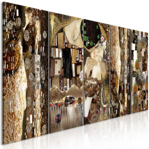 Schilderij - Together Forever (5 Parts) Narrow