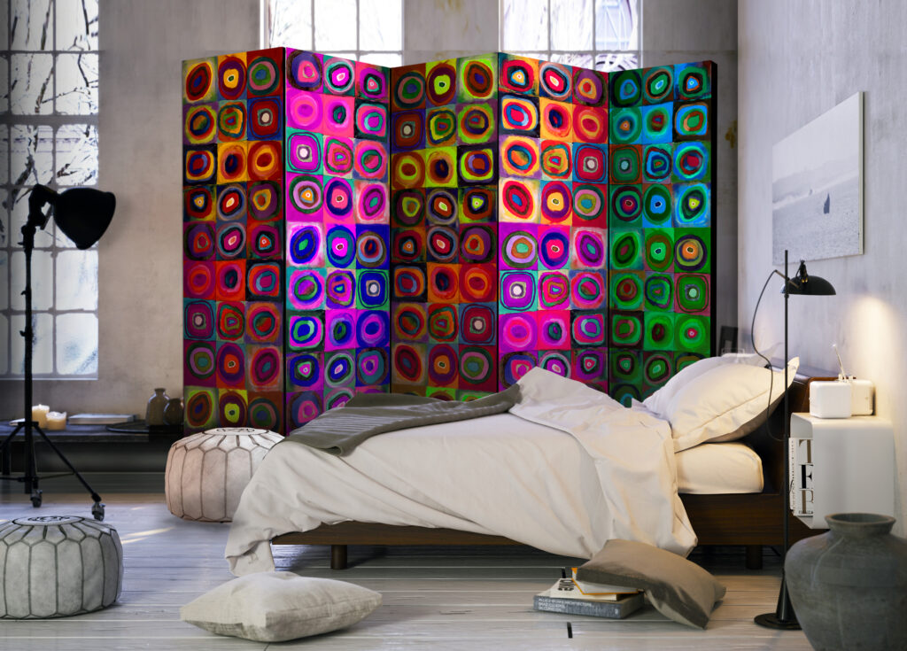 Vouwscherm - Colorful Abstract Art II [Room Dividers] - Afbeelding 2