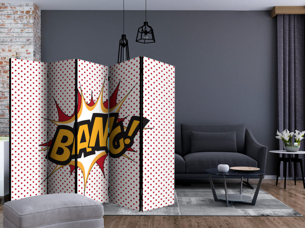 Vouwscherm - BANG! II [Room Dividers] - Afbeelding 2
