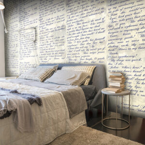 Fotobehang - Verses of Love (Romeo & Juliet)