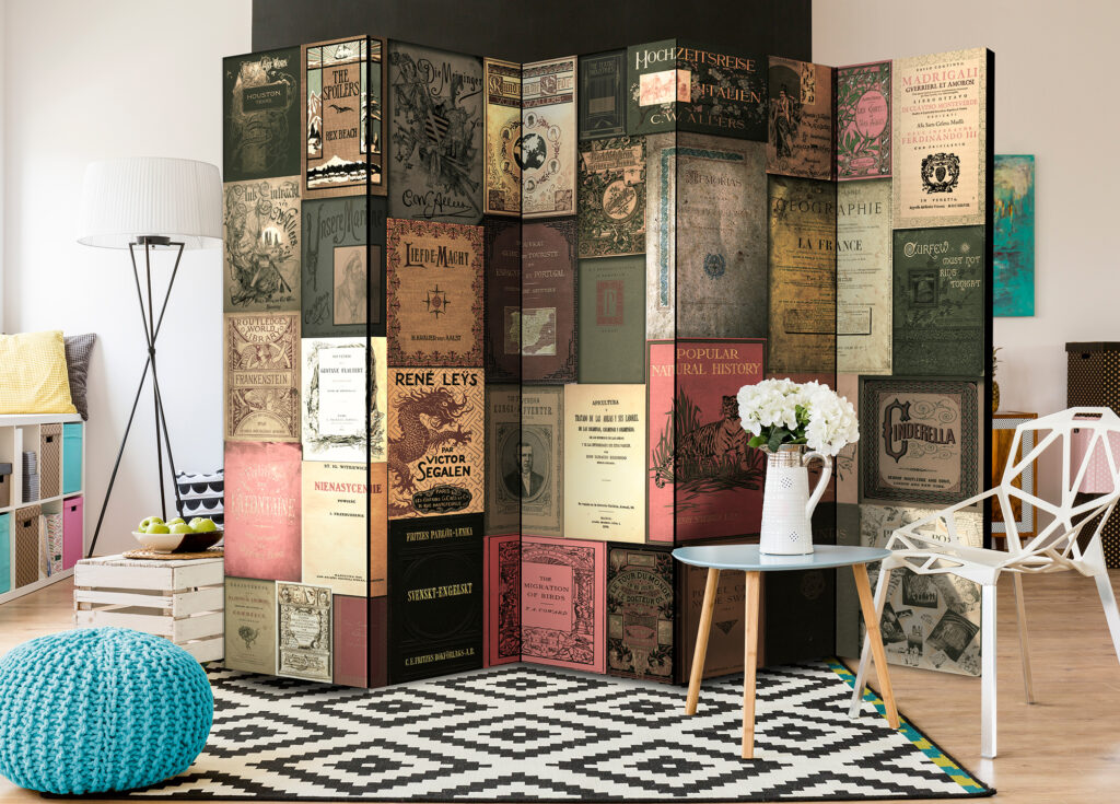 Vouwscherm - Books of Paradise II [Room Dividers] - Afbeelding 2