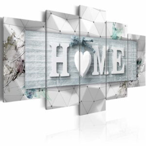 Schilderij - Home: Melody of Modernity
