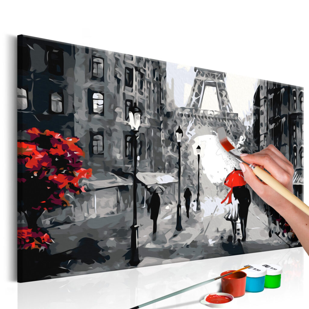 Doe-het-zelf op canvas schilderen - From Paris With Love